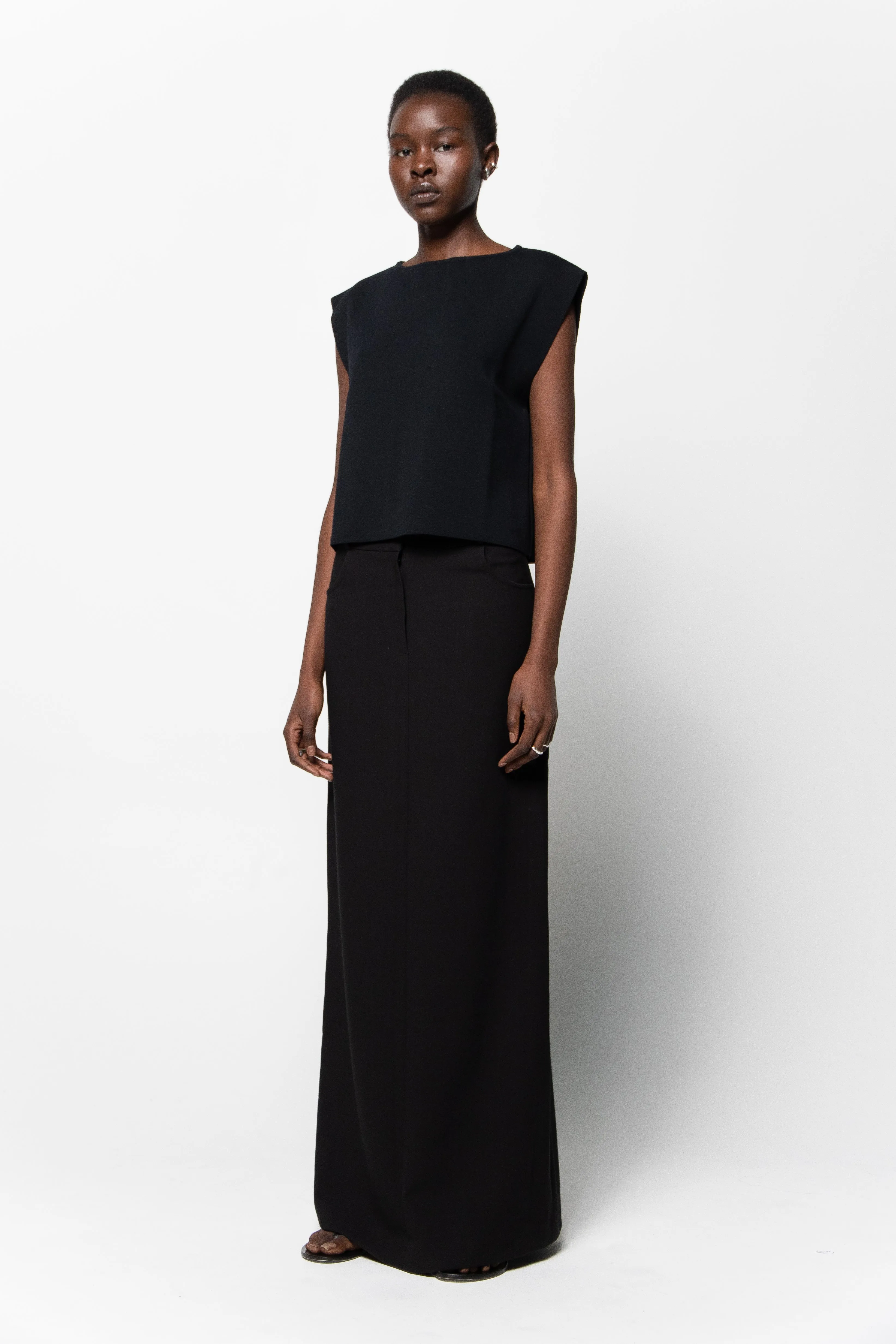 Crop Tank Top Black sold by Ivalo.com product image thumbnail 2