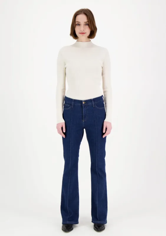 Violet Bootcut Jeans Dark Blue sold by Ivalo.com