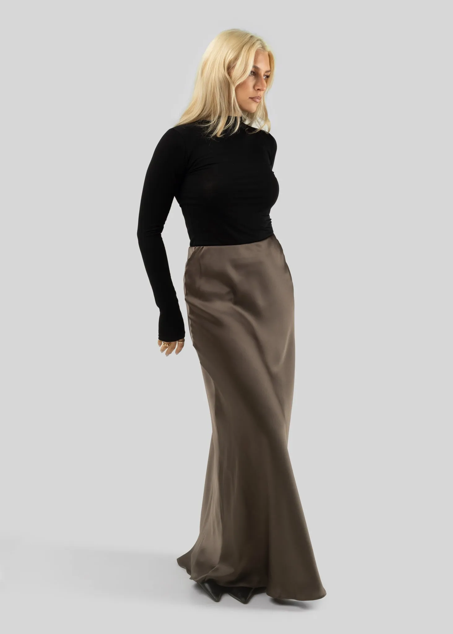Ella Maxi Skirt Copper Brown sold by Ivalo.com product image thumbnail 2
