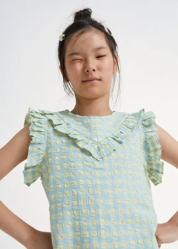 Canyon Kid's Blouse Yellow/Green made by Ivalo.com