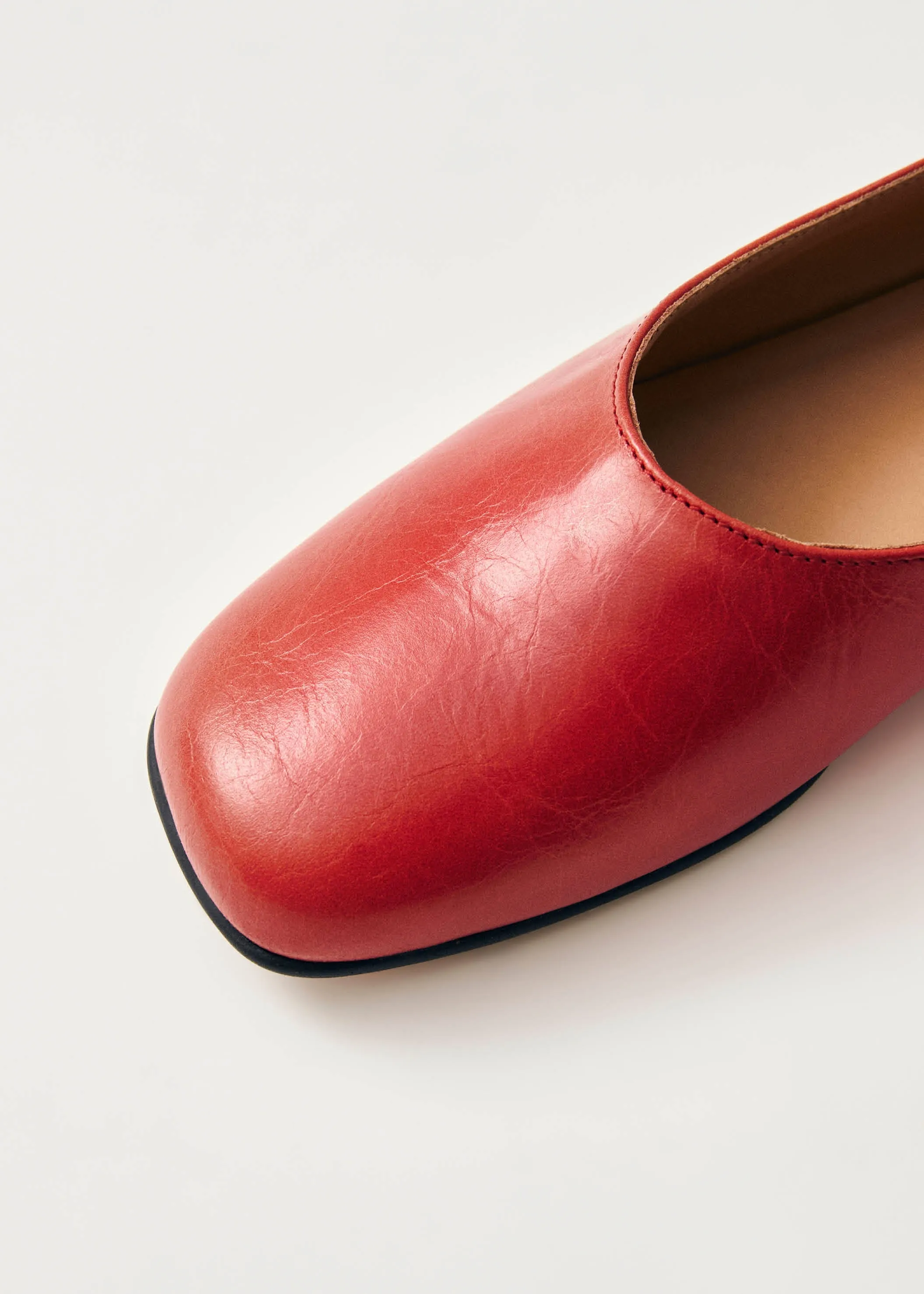 Edie Leather Ballet Flats Red sold by Ivalo.com product image thumbnail 5