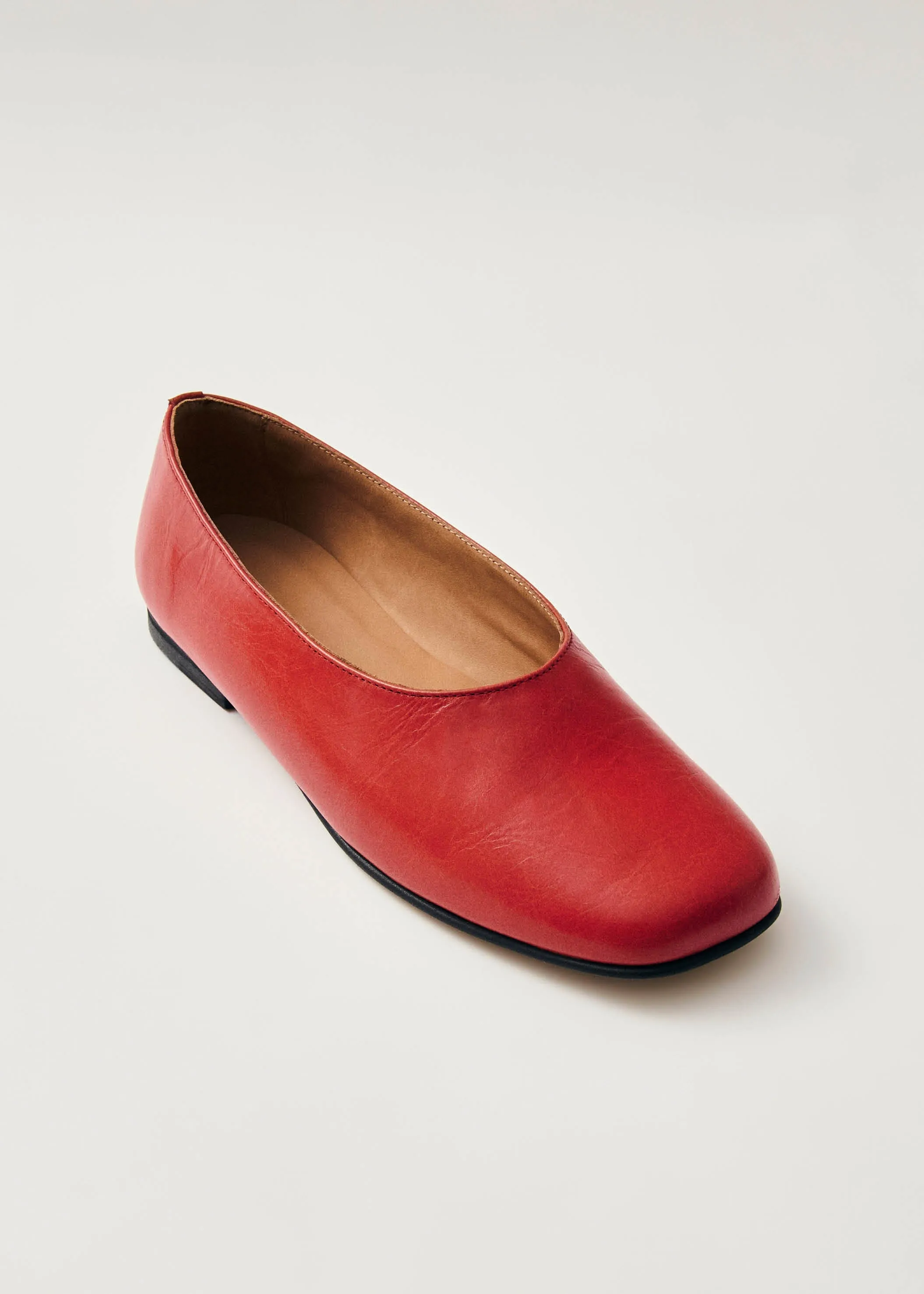 Edie Leather Ballet Flats Red sold by Ivalo.com product image thumbnail 2