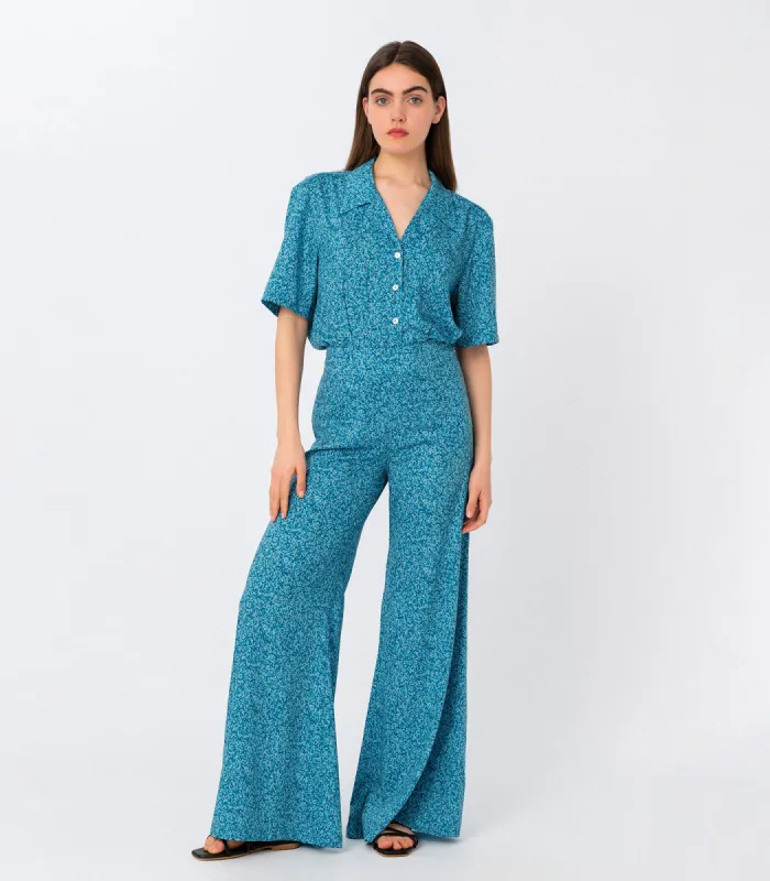 Melissani Print Flared Pants sold by Ivalo.com