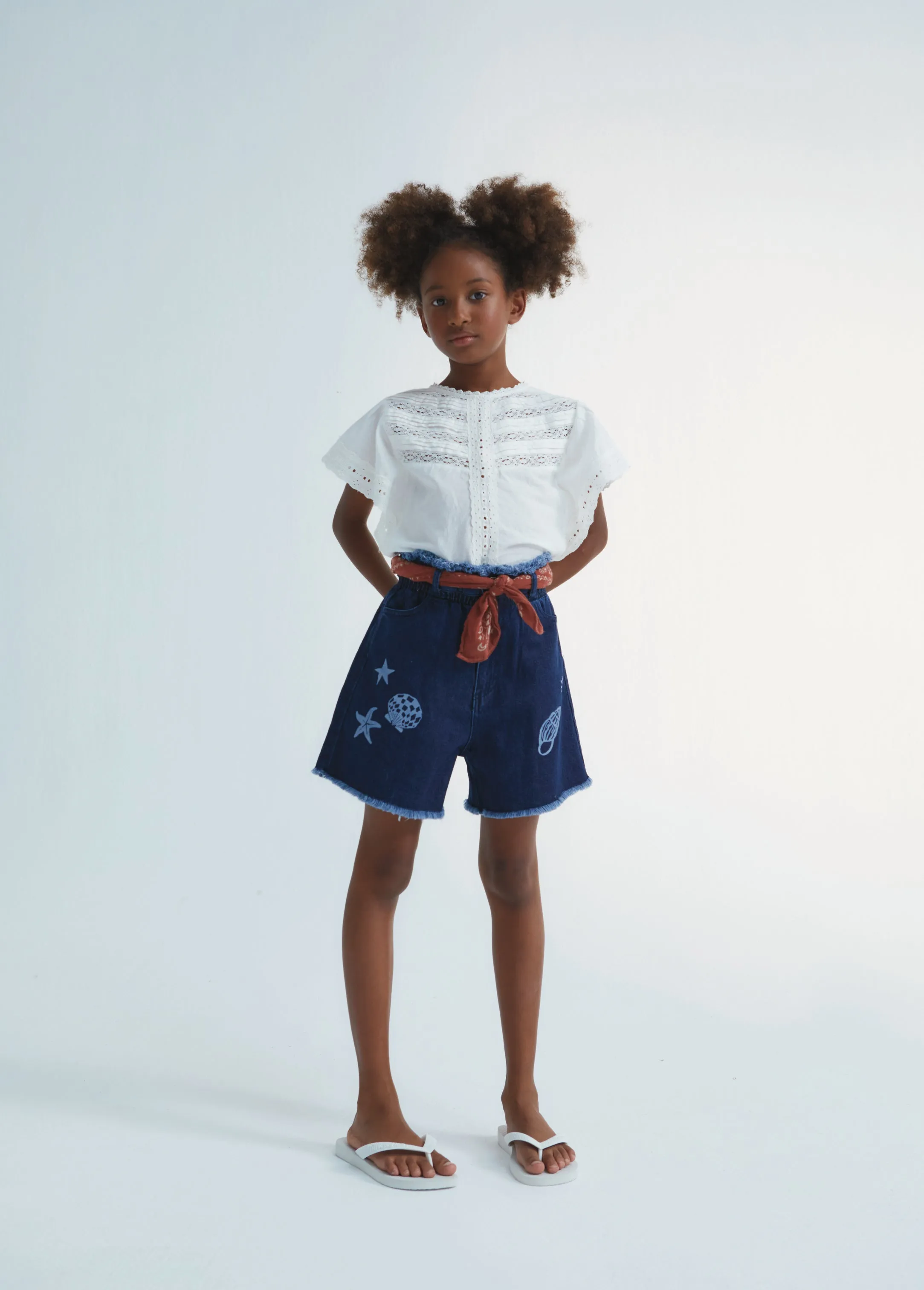 Downey Kid's Blouse White sold by Ivalo.com