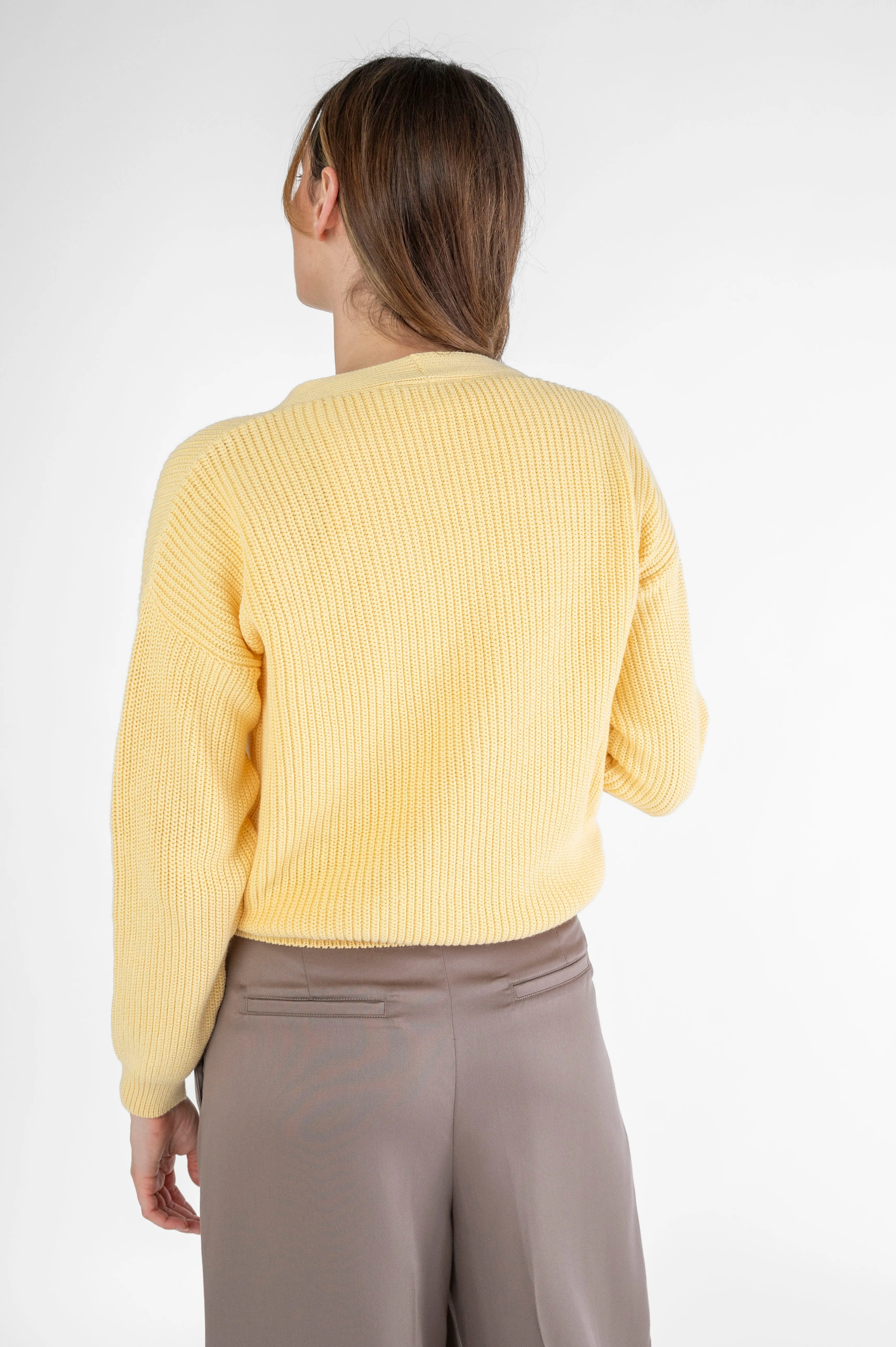 Short Cardigan Light Yellow sold by Ivalo.com product image thumbnail 2