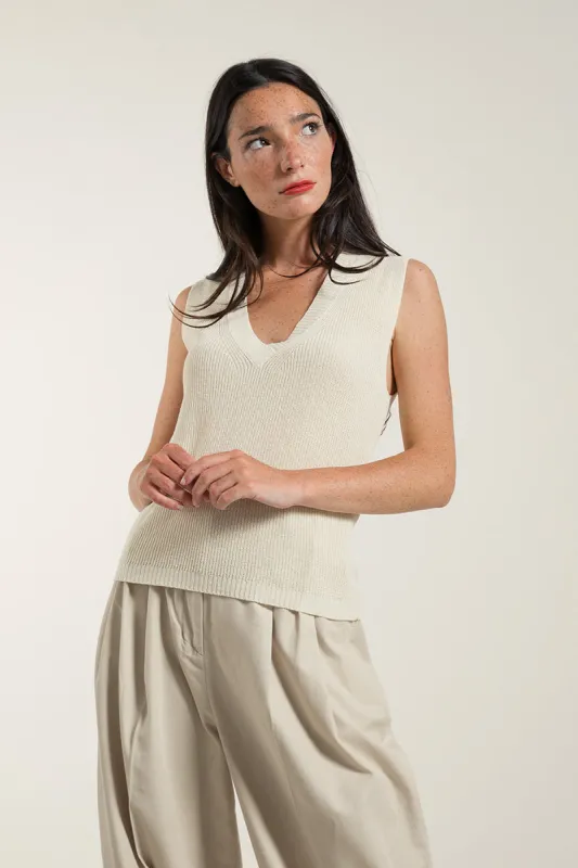 Gaia Recycled Silk Top sold by Ivalo.com