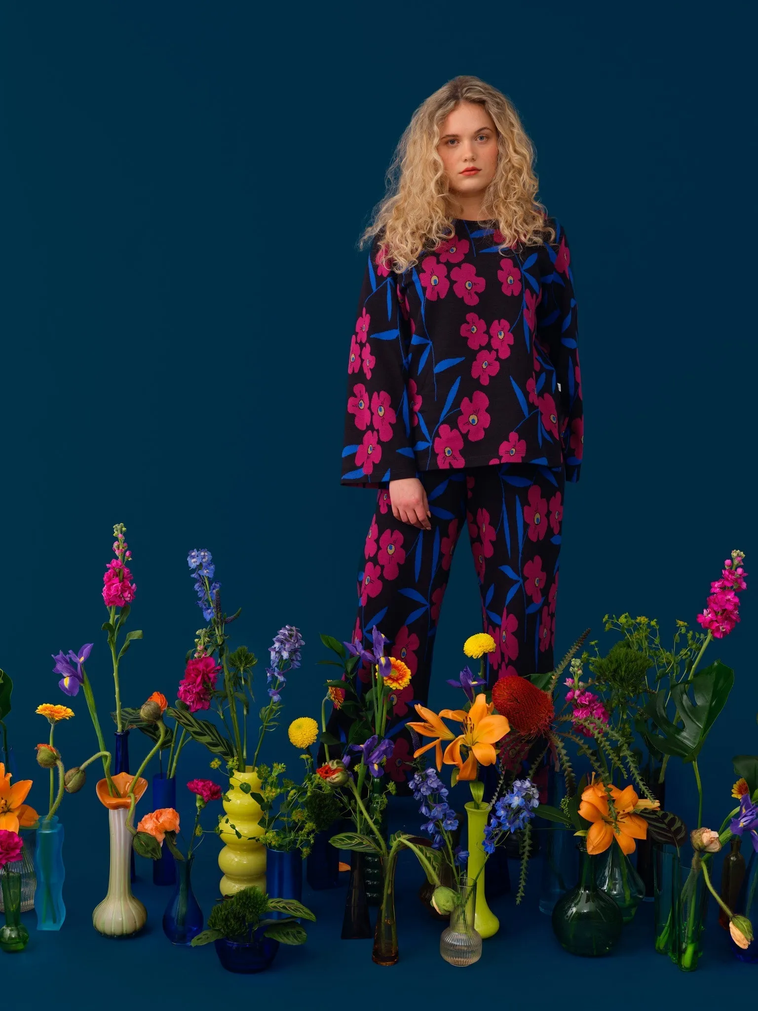 Women's Mysterious Blooms Jacquard Shirt sold by Ivalo.com product image thumbnail 2