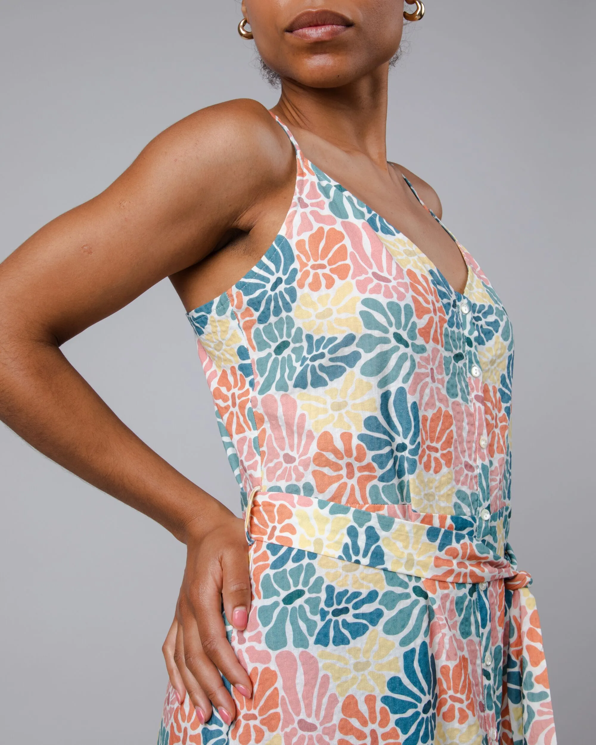 Spring Strap Long Dress Colorful sold by Ivalo.com product image thumbnail 2