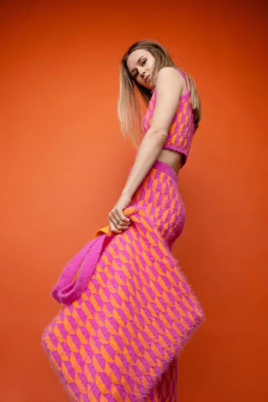 Mary Knitted Tote Bag sold by Ivalo.com