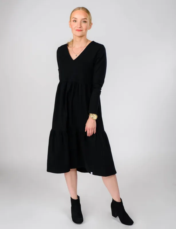 Amélie Layered Dress Black sold by Ivalo.com