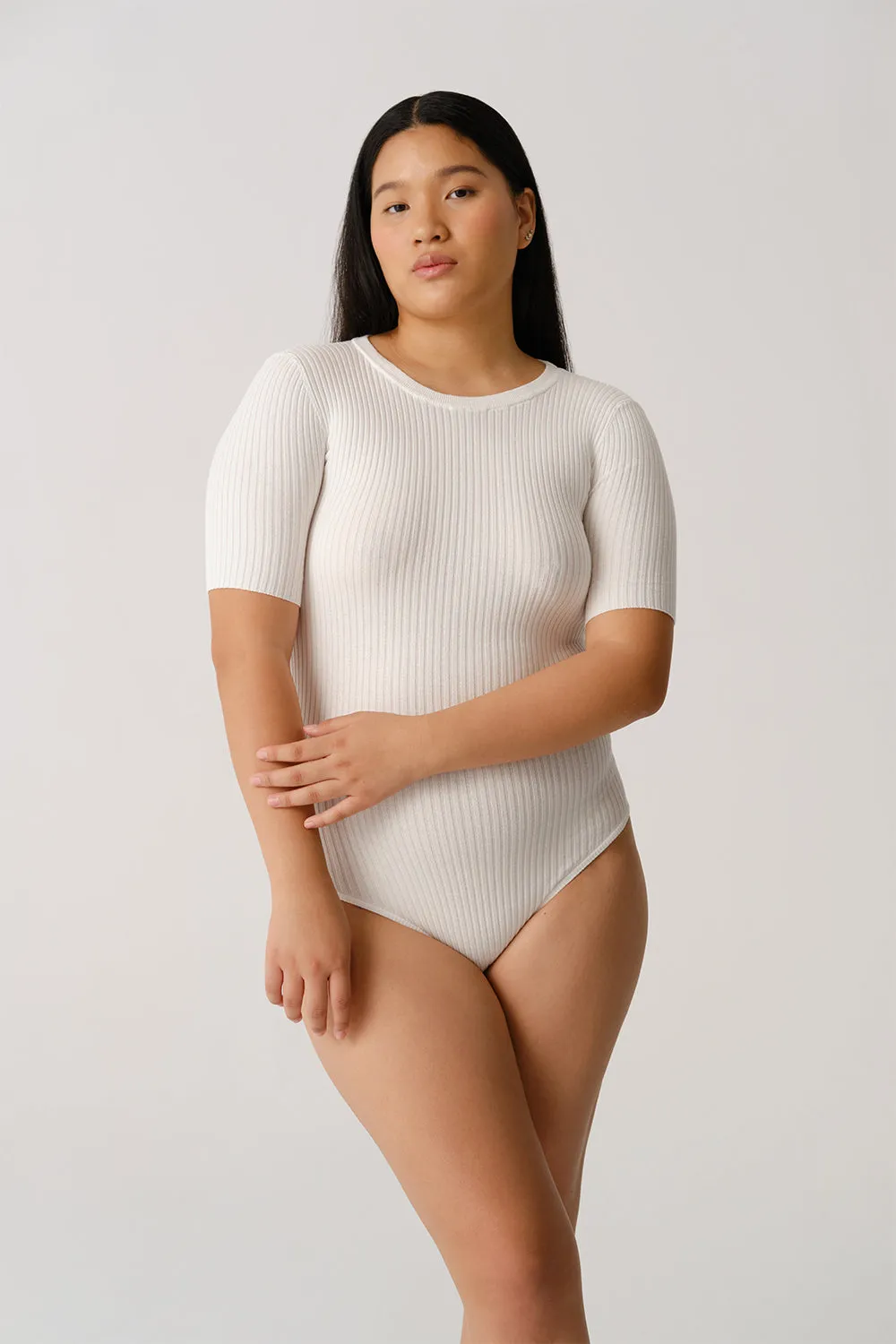 Simone Bodysuit Off-White sold by Ivalo.com