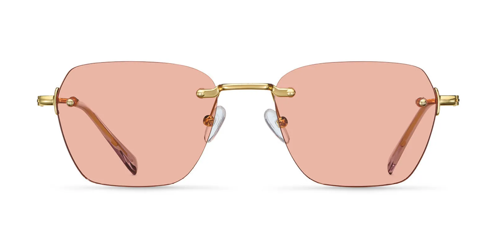 Hakim Sunglasses Gold Peach sold by Ivalo.com