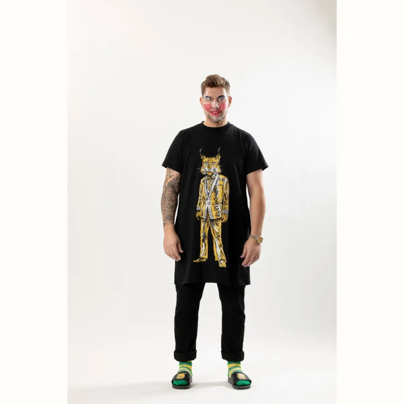 Ilves-Elvis T-Shirt Dress Black made by Ivalo.com