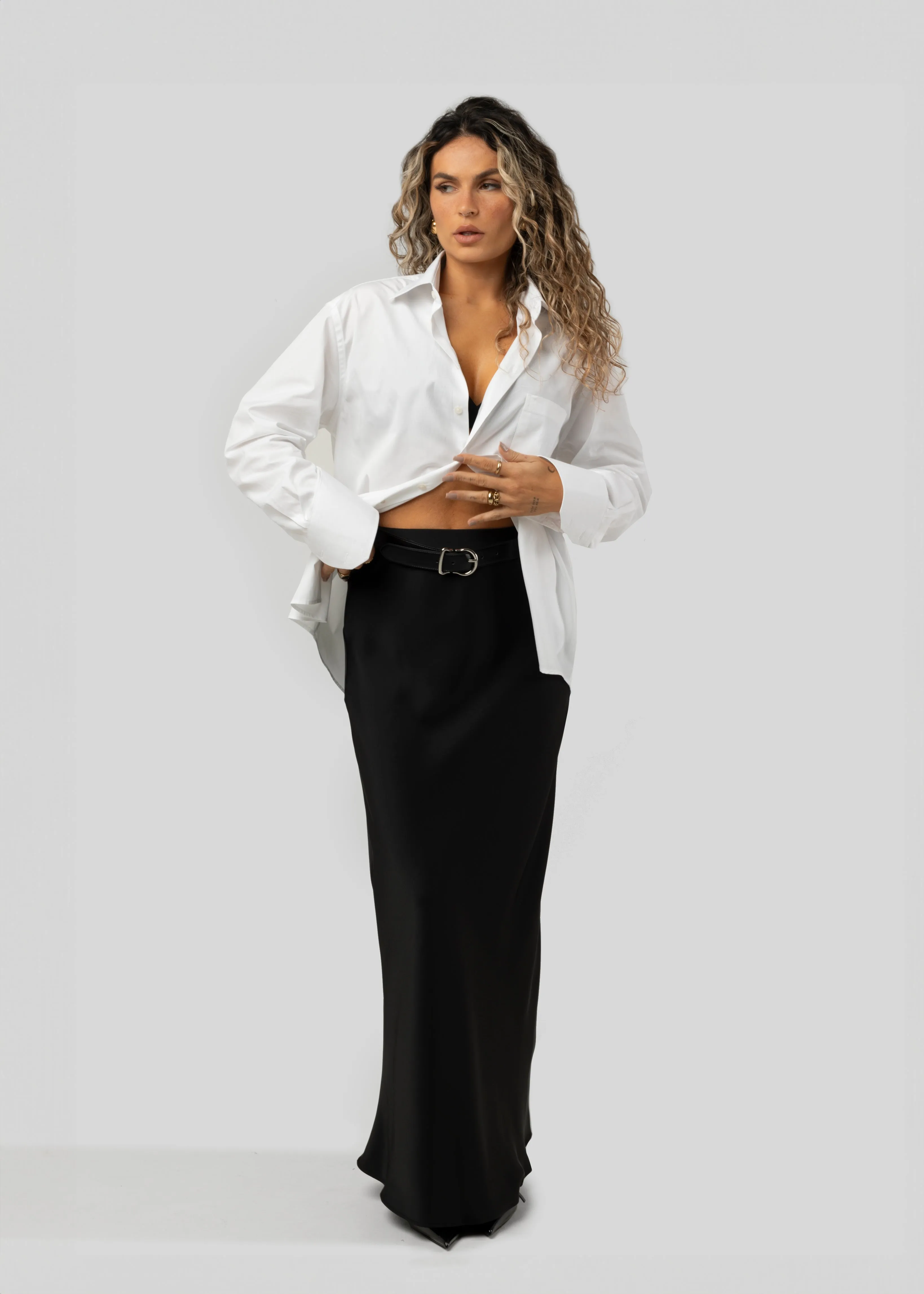 The Boyfriend Shirt White sold by Ivalo.com product image thumbnail 2