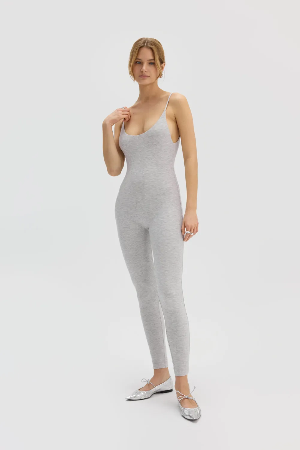 Saint Body Thin Strap Bodysuit Grey sold by Ivalo.com