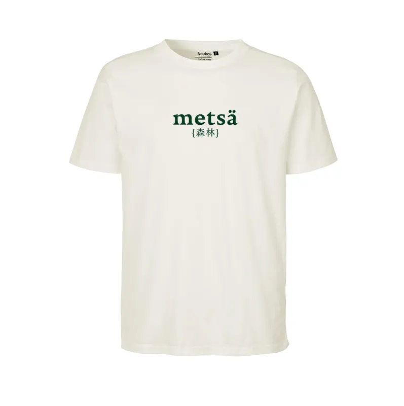 Metsä Unisex T-Shirt Natural White sold by Ivalo.com