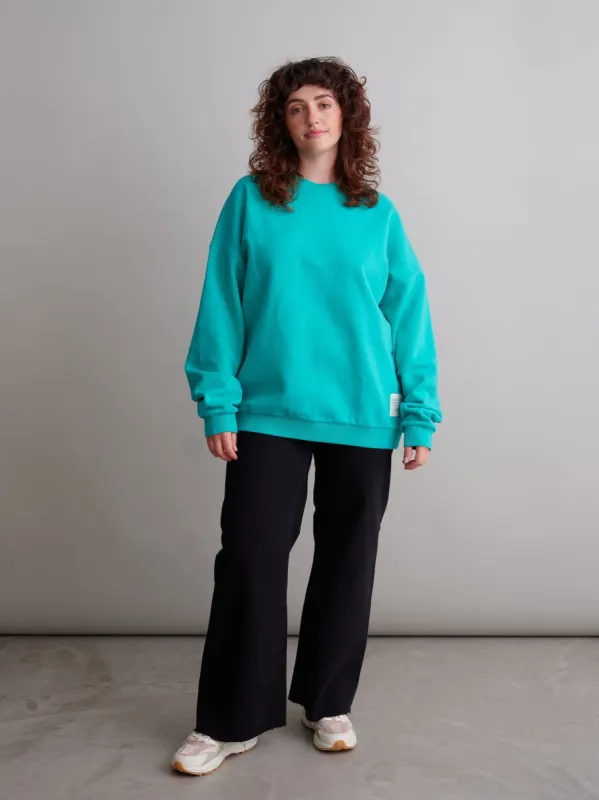 Superpower Oversize Sweatshirt Atlantis Blue sold by Ivalo.com