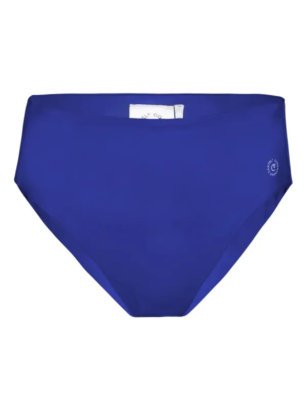 Ubud High Waist Bikini Bottom Cartel Blue sold by Ivalo.com
