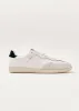 Tb.490 Black Heel Tab Leather Sneakers White sold by Ivalo.com