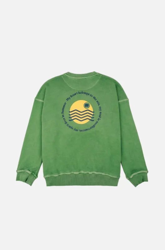 Women's Cabrera Oversized Sweatshirt Green sold by Ivalo.com