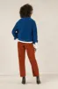 Liora Cropped Pants Pottery Clay sold by Ivalo.com