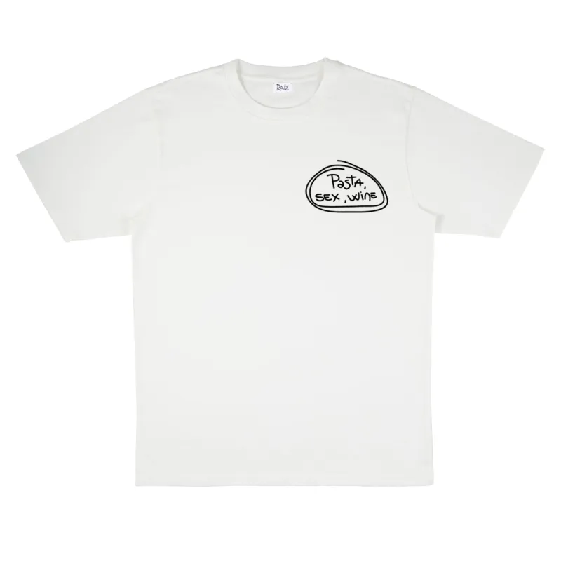 Pasta T-Shirt White sold by Ivalo.com