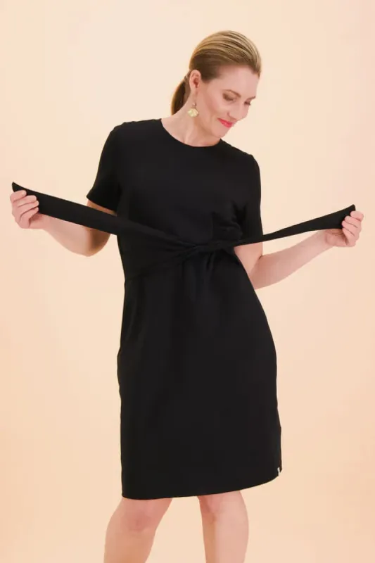 KAIKO T-shirt Dress SS Black sold by Ivalo.com