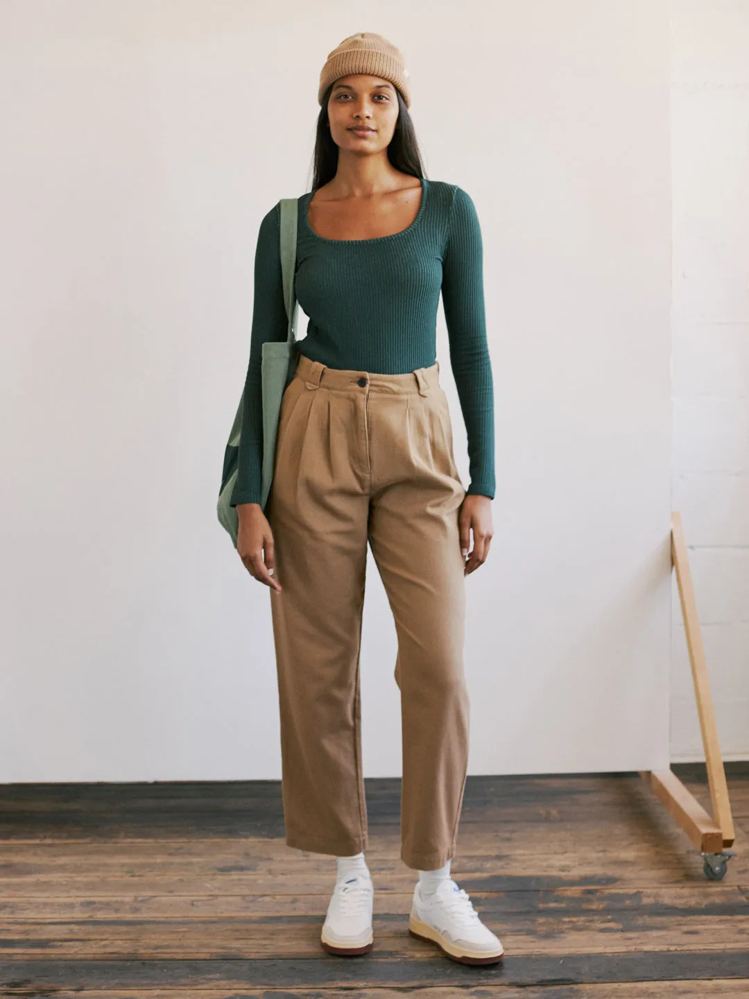 Atherton Longsleeve Green sold by Ivalo.com