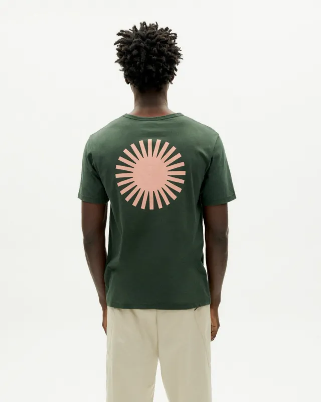 T-Shirt Back Coral Sun Green sold by Ivalo.com