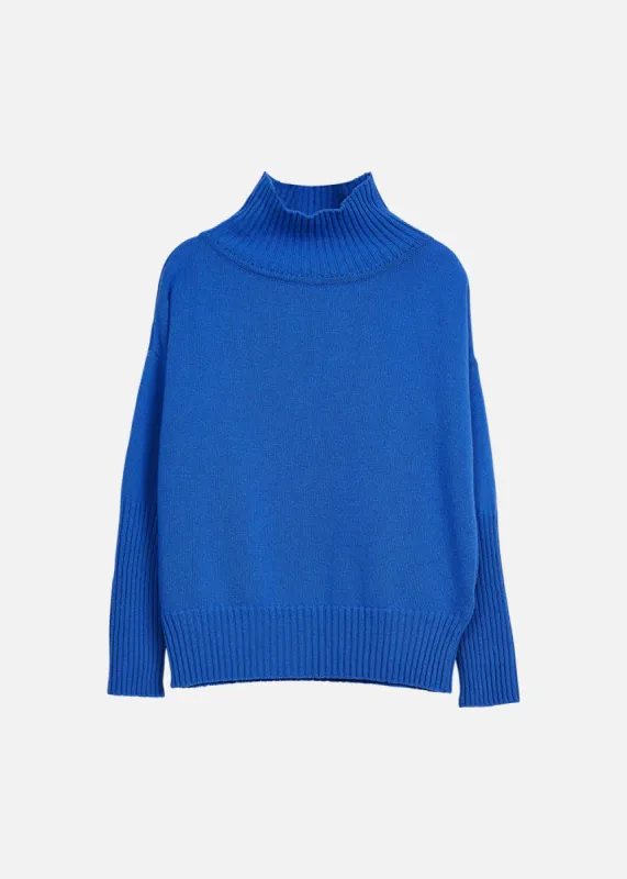 Papu Chunky Turtle Knit True Blue sold by Ivalo.com