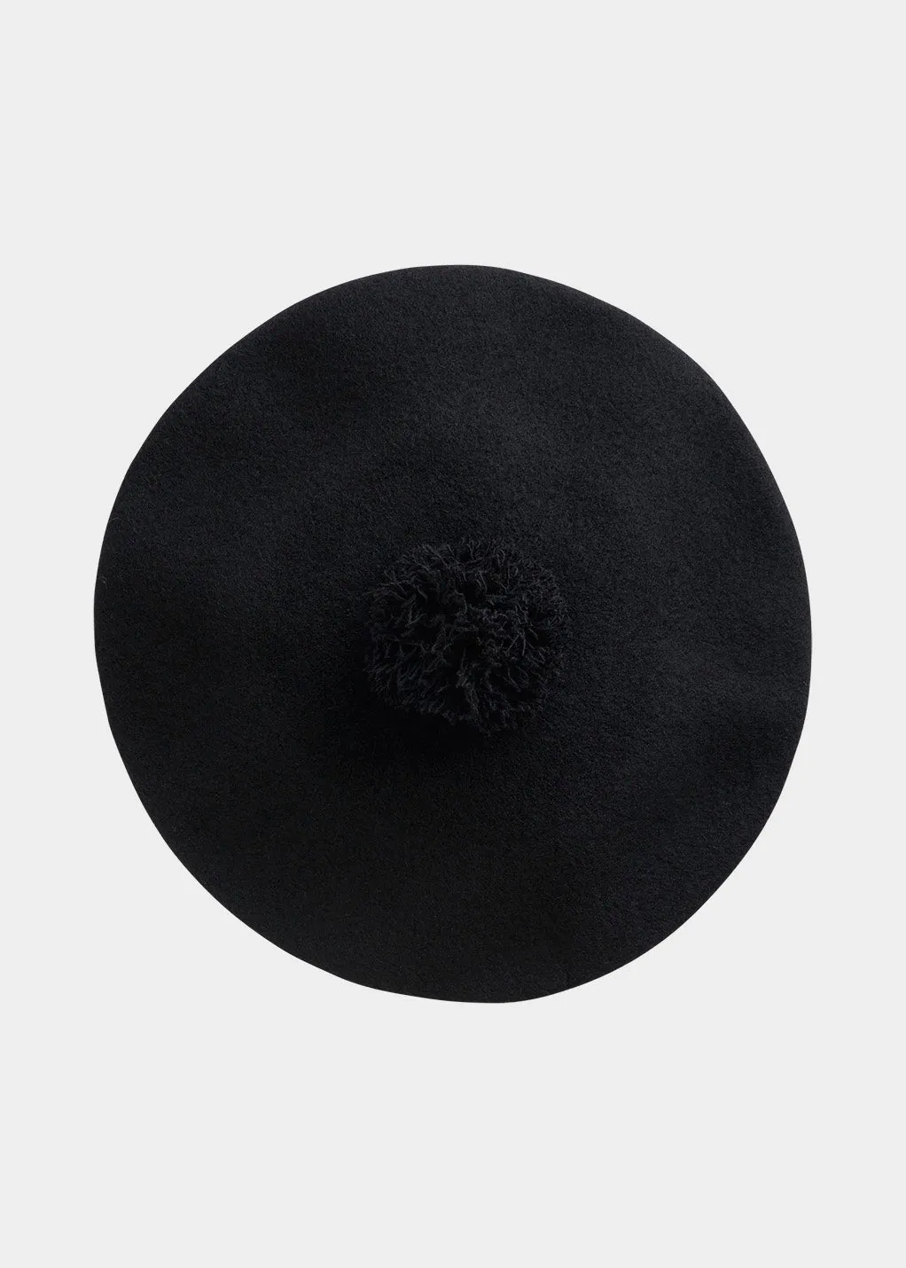 Pom Pom Beret Black sold by Ivalo.com product image thumbnail 2