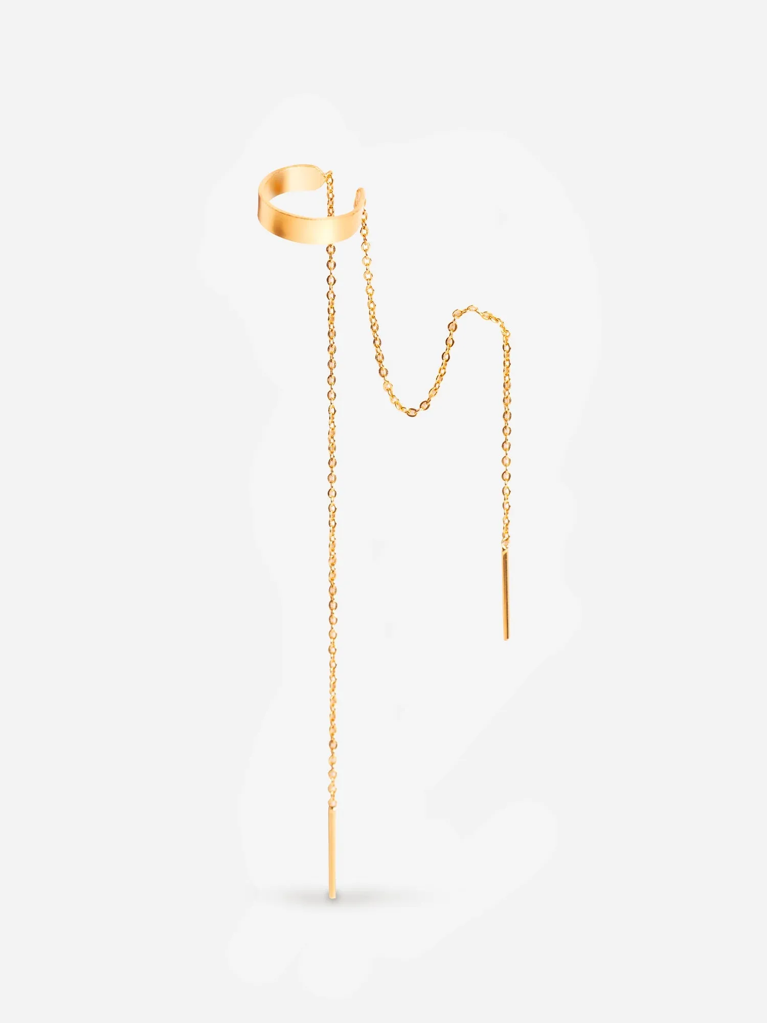 Lucas Single Chain Earcuff Gold sold by Ivalo.com product image thumbnail 4