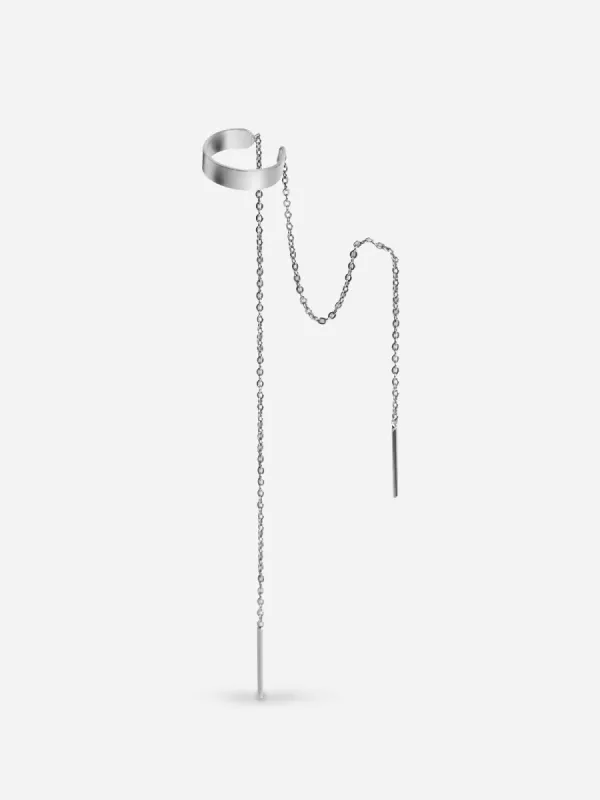 Lucas Single Chain Earcuff Gold sold by Ivalo.com