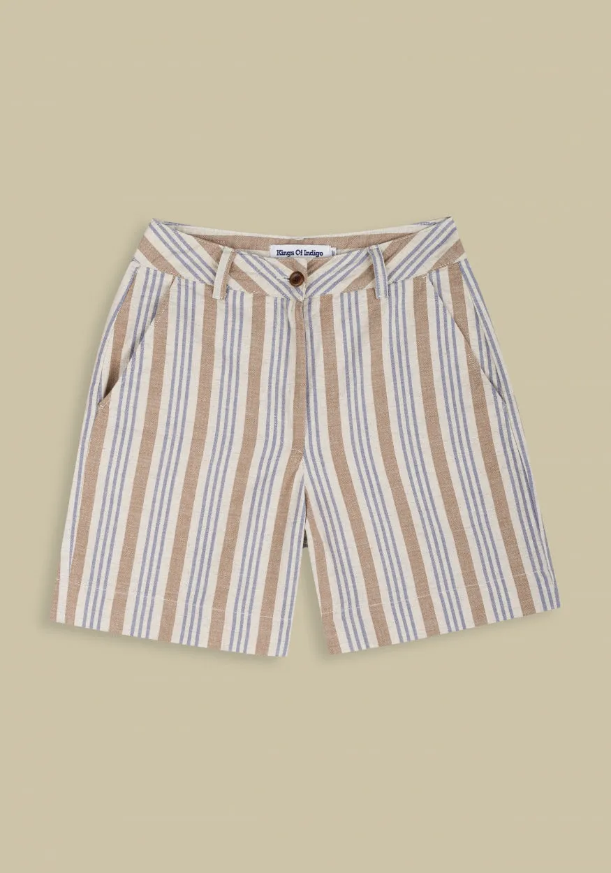 Bangja Shorts Ecru Hemp Stripe sold by Ivalo.com product image thumbnail 5