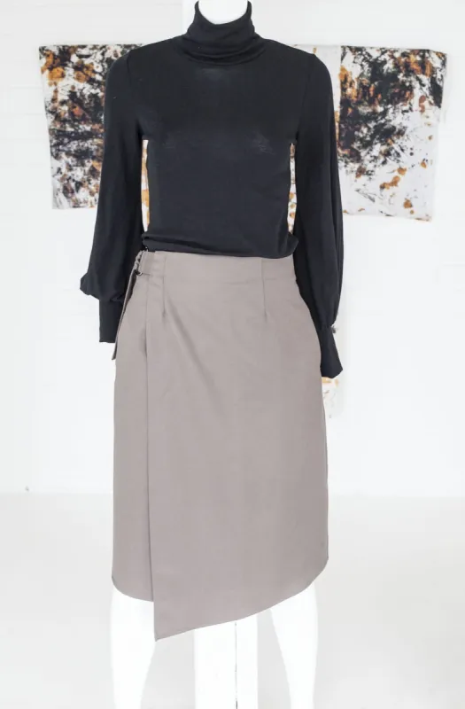 Houtskari Wrap Skirt Grey sold by Ivalo.com