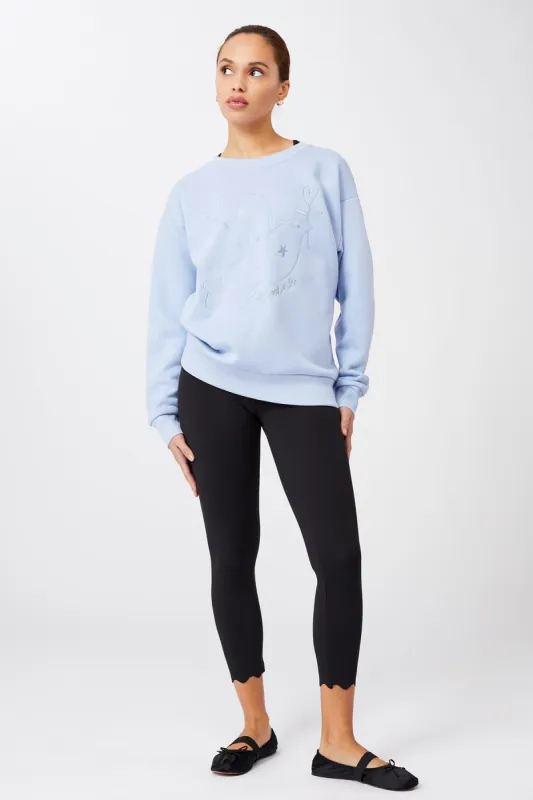 Peace Sweater Sky Blue sold by Ivalo.com