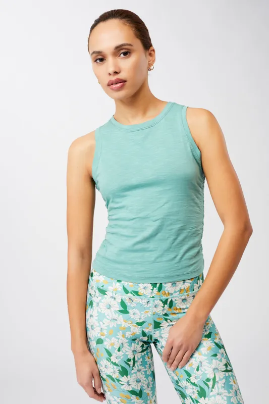 Cropped Ruffled Top Seafoam sold by Ivalo.com