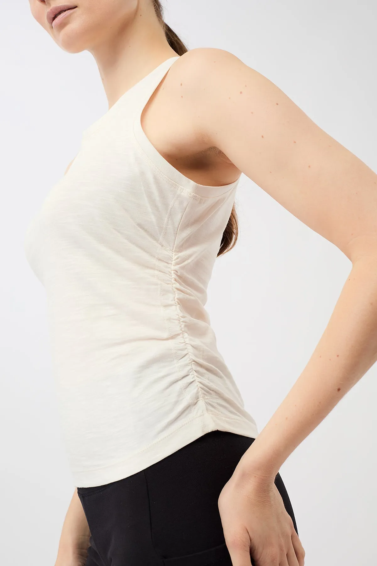 Cropped Ruffled Top White sold by Ivalo.com product image thumbnail 2