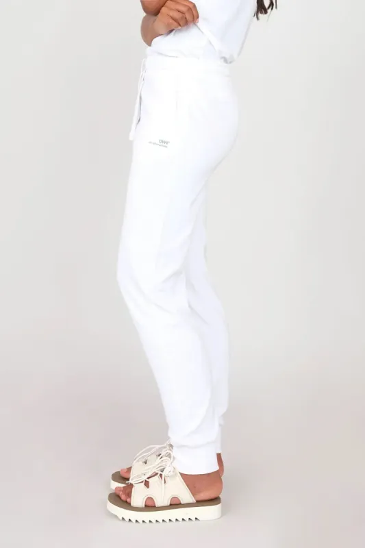 Women's Joggers White sold by Ivalo.com