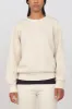 Women's Gauzed Crewneck Sweatshirt Ecru sold by Ivalo.com