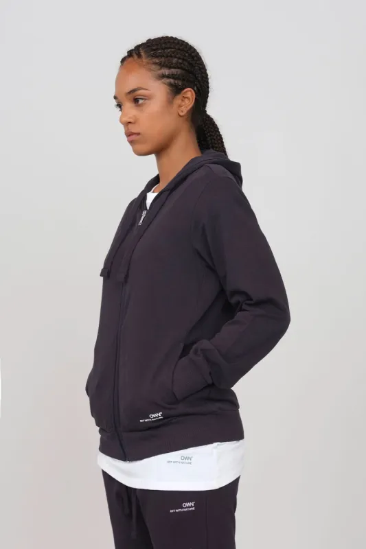 Women's Hoodie With A Zipper Blue sold by Ivalo.com