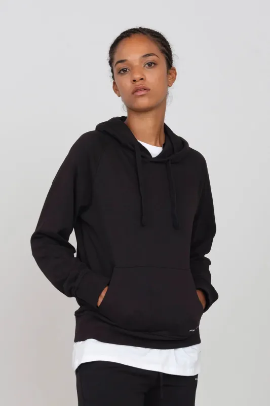 Women's Hoodie Black sold by Ivalo.com