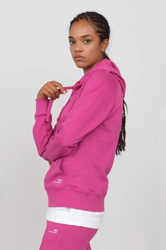 Women's Hoodie Fuchsia sold by Ivalo.com