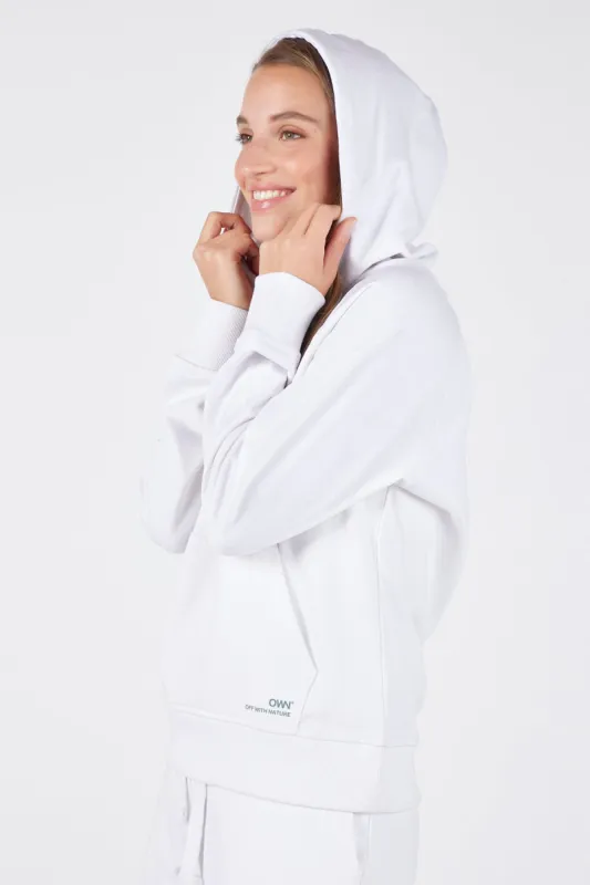 Women's Hoodie White sold by Ivalo.com