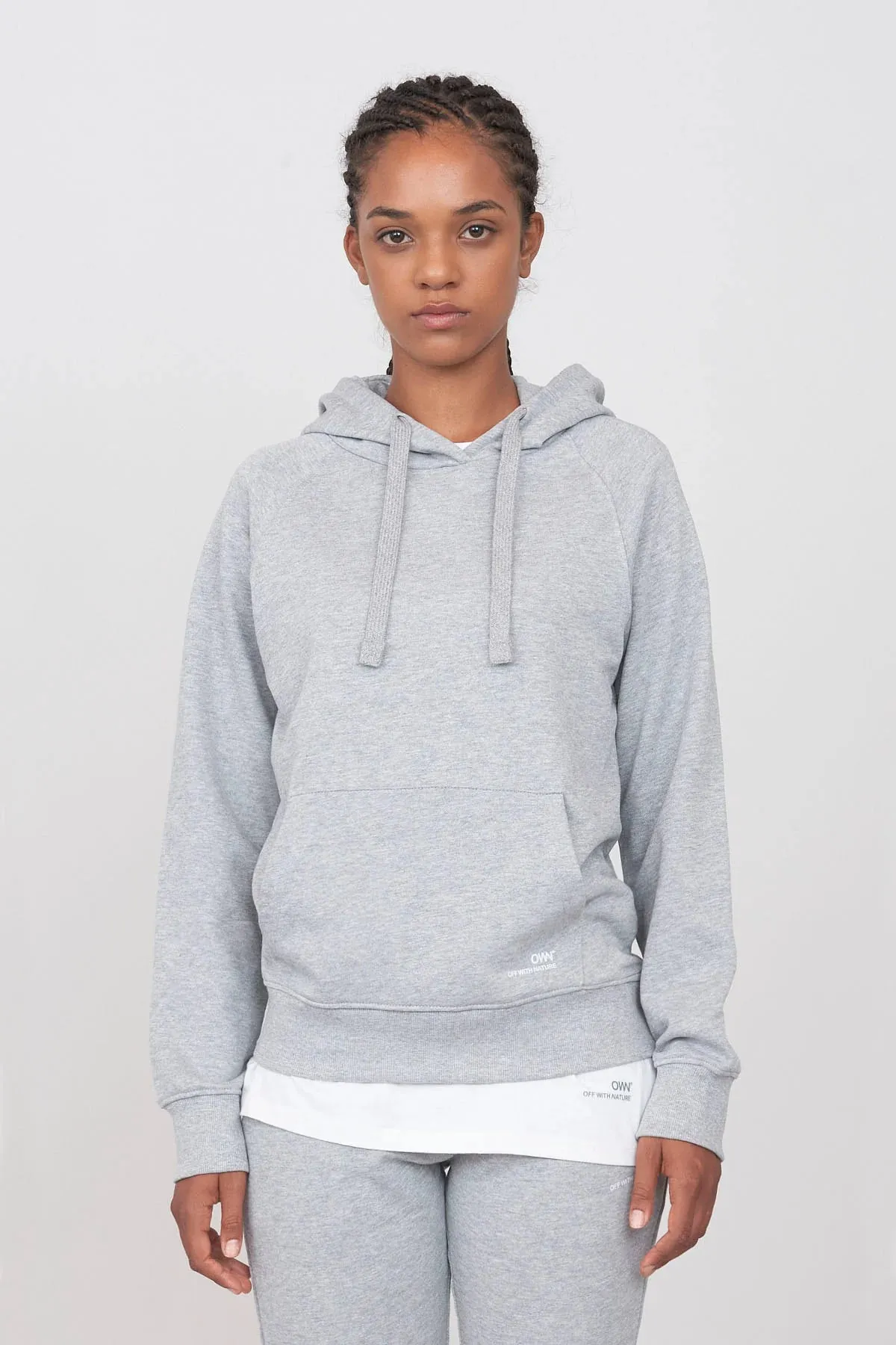 Women's Hoodie Grey sold by Ivalo.com product image thumbnail 3