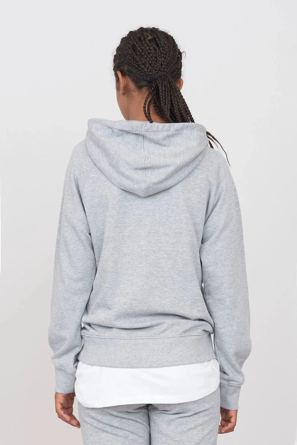 Women's Hoodie Grey sold by Ivalo.com product image thumbnail 4