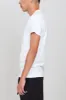Stretch Jersey V-Neck T-Shirt White sold by Ivalo.com