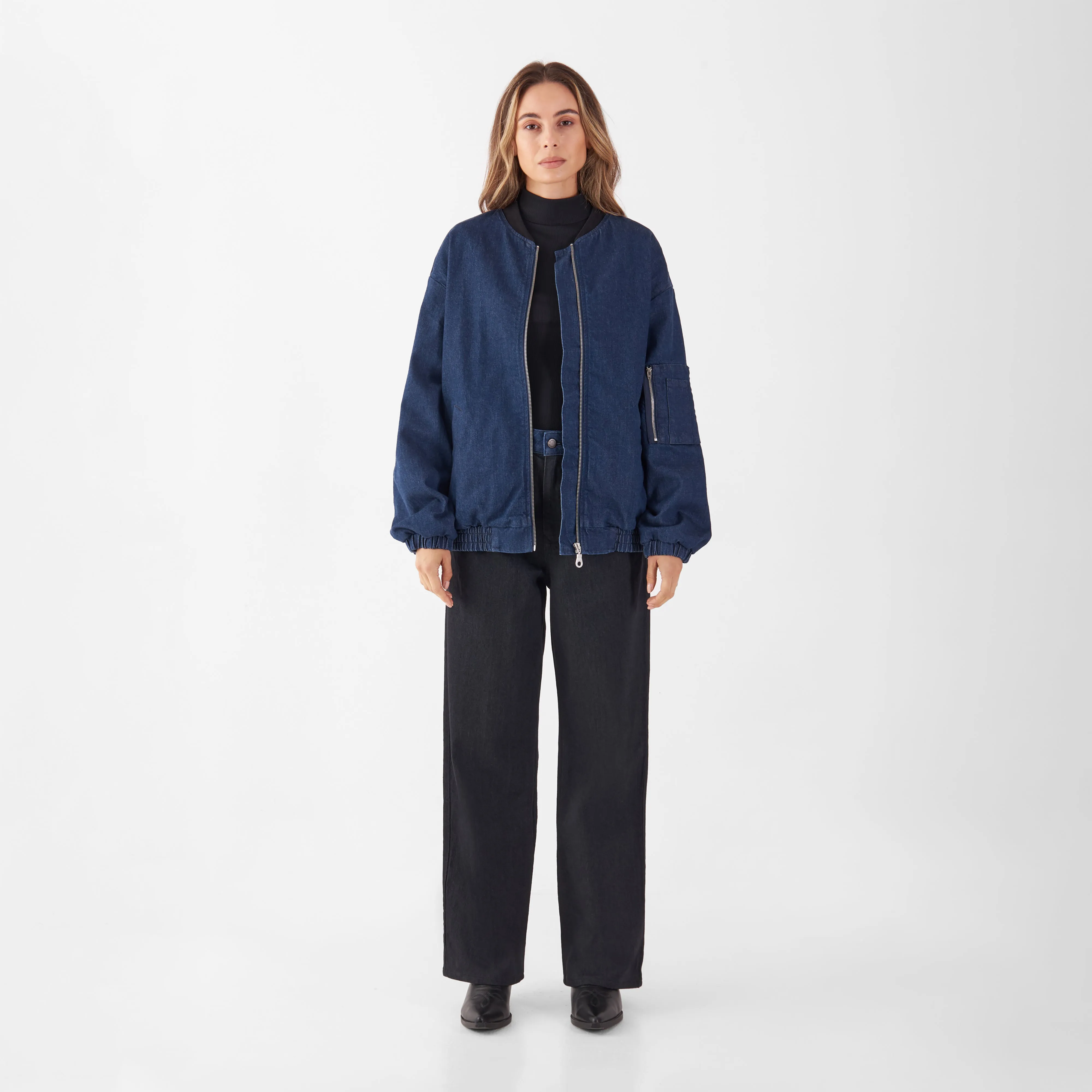 Peacer Denim Jacket Classic Blue sold by Ivalo.com