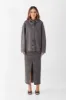 Solace Organic Shirt Jacket Light Grey sold by Ivalo.com