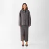 Solace Organic Shirt Jacket Light Grey sold by Ivalo.com